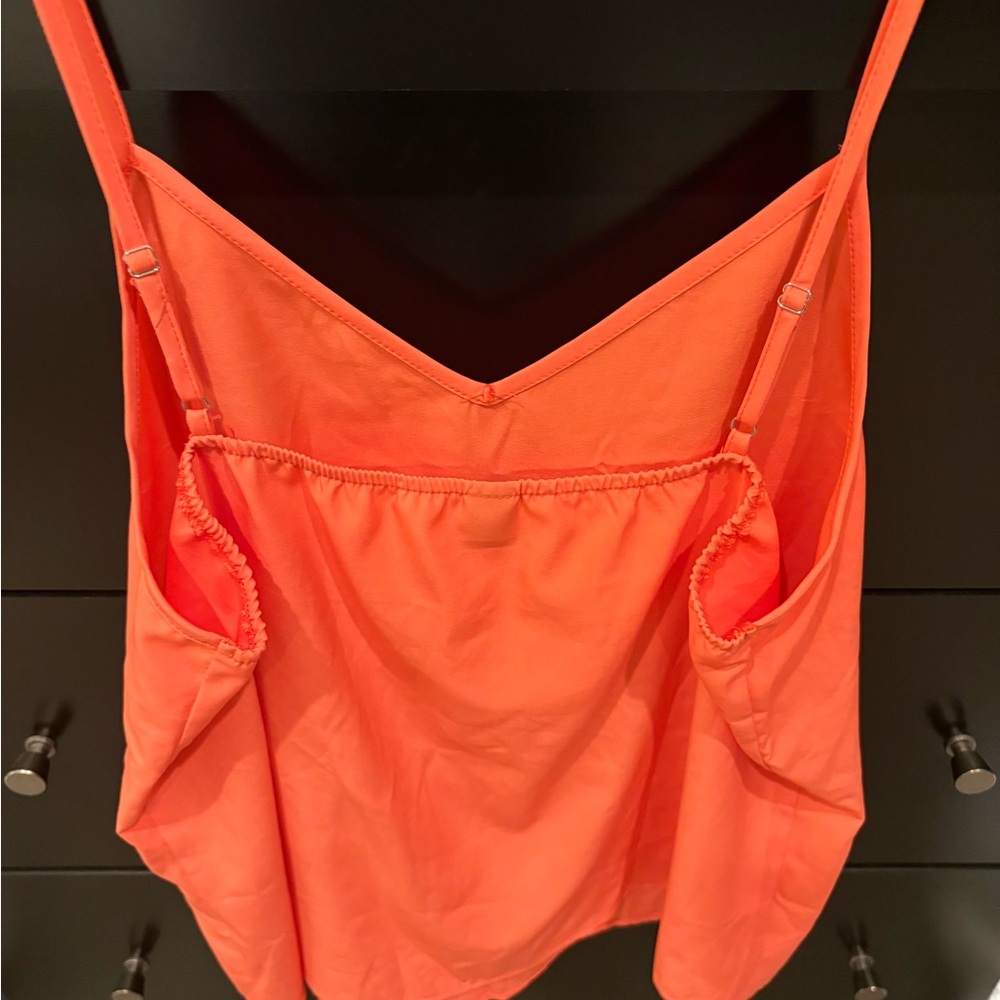SHEIN Bright Coral Camisole Top